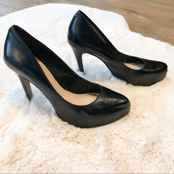 Vince Camuto Black “Deric” Platform Heels - Picture 3 of 8